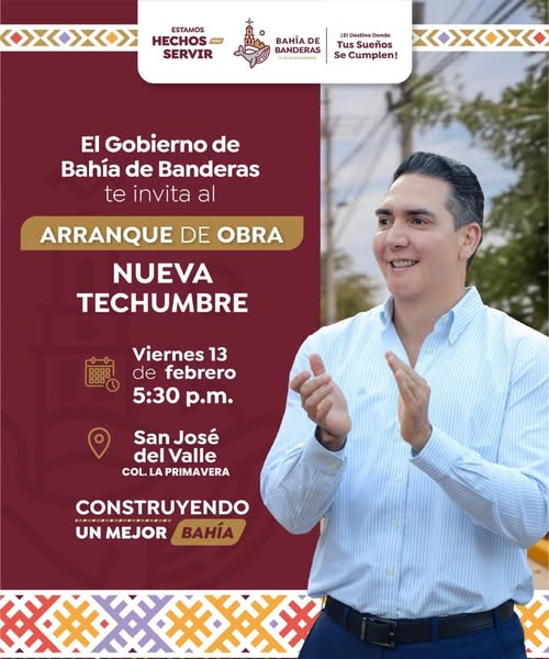 Transformación en San José: Héctor Santana dará el banderazo a la Nueva Techumbre