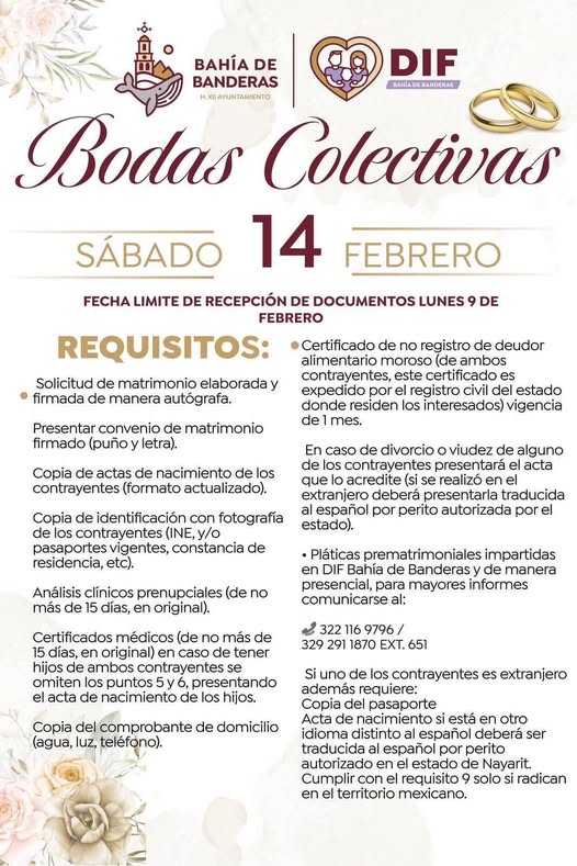 ¿Te quieres casar? Héctor Santana invita a las Bodas Colectivas 2026 en Bahía de Banderas