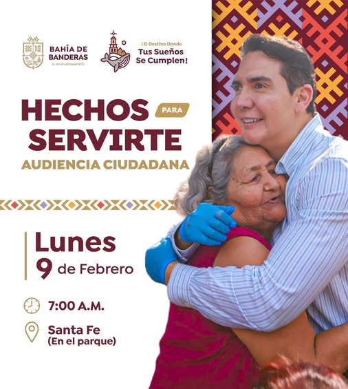 Gobierno de Puertas Abiertas Héctor Santana anuncia Audiencia Ciudadana en Santa Fe