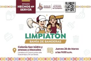 ¡A sacar los cacharros! San Isidro se prepara para el gran «Limpiatón» de Bahía de Banderas