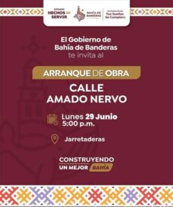 Arranca la modernización en Jarretaderas: Inician los trabajos de la nueva calle Amado Nervo
