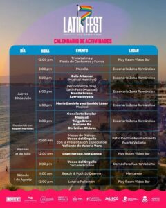 Arranca el Latin Fest Puerto Vallarta en el marco de la Diversity Week