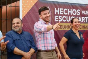 Lleva Israel Santillán jornada “Hechos para Escucharte” y apoyos históricos a Fortuna de Vallejo